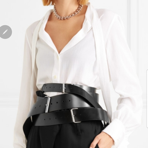 Ann Demeulemeester Accessories - Ann Demeulemeester chunky gothic Kenya  Belt